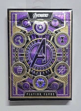 Theory11 Marvel Avengers Purple Playing Cards - 1 Deck