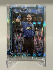 2025 Topps Chrome Update Series - Eugenio Suarez #USC125 RayWave Refractor