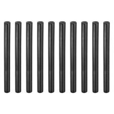 Wax Seal Sticks, 10pcs Sealing Wax Sticks Glue Gun for Stamp Seals, Black