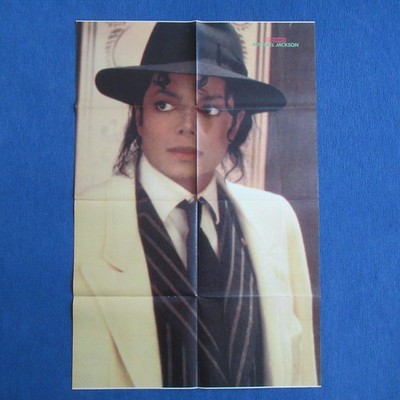 MICHAEL JACKSON POSTER POPCORN 8 Seiten A-HA 1980er
