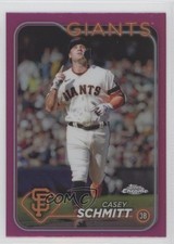 2024 Topps Chrome Pink Refractor Casey Schmitt #220 2a9