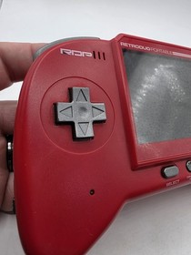 RetroDuo Portable Handheld Video Game Console - For Parts Dead Battery READ!