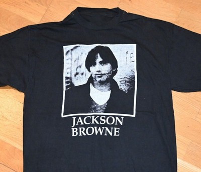 Jackson Browne 80s Memorial Shirt Black Unisex S-5XL 1J0467