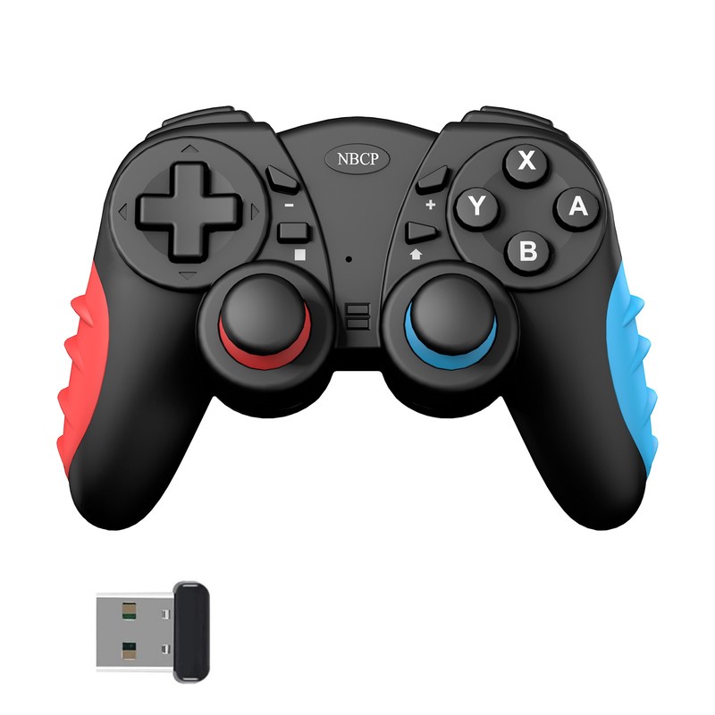 Wireless Game Controller Vibration feedback Gyroscope Gamepad For P3 PC Switch