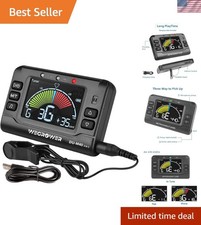 User-Friendly Rechargeable Tuner - Built-in Metronome for Musicians' Convenience