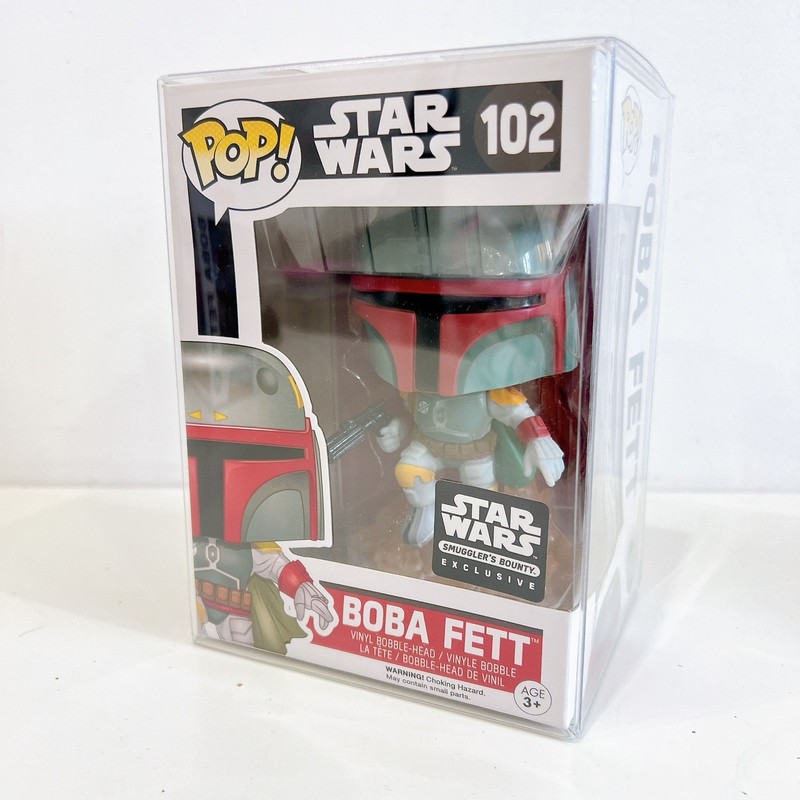 Star Wars Funko Pop Boba Fett #102 Smuggler's Bounty Exclusive Bobble-Head