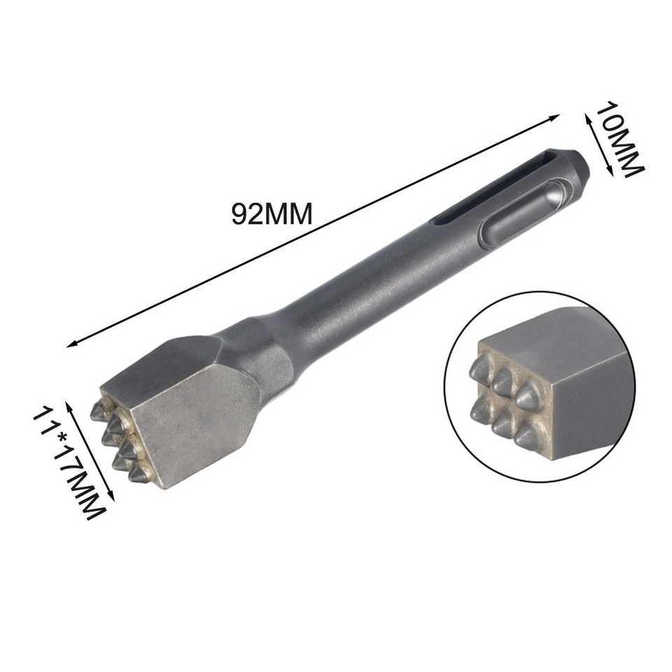 Concrete Bushing Round Tip Chisel Bit High Hardness Fast Efficiency ...