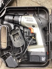 Black And Decker HP122 Drills In Case With Charger X Two 2. Used No Charge