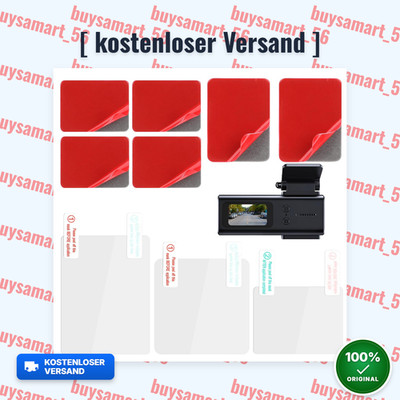 Profi Dashcam Klebepads Set 9-teilig bestehend aus 6x Doppelseitigen Hochleistun