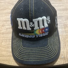 M&M's Racing Team #36 NASCAR Black Adjustable Strapback Hat