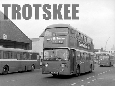 Größeres Negativ Northern General Leyland Atlantean 2148 ECN48E bei Sunderland...