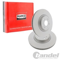 2X Mapco Bremsscheiben 345Mm BelÜFtet Vorne Passend FüR Audi A4 A5 A6 A7 Q5 Pors