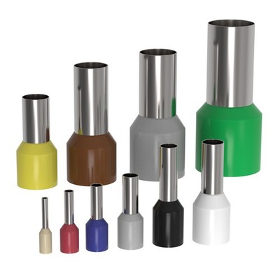 10 - 1000 Stück isolierte Aderendhülsen mit Querschnitt von 0,34mm² - 50mm²