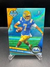 2023 Bowman Chrome Dante Moore Aqua Refractor /299 #133 Oregon Ducks