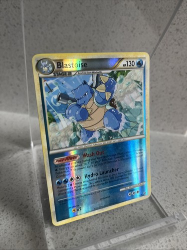 Blastoise Reverse Holo Unleashed 13/95 (non-graded) Pokémon TCG - Picture 2 of 3
