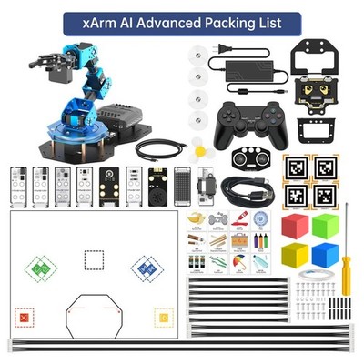 Hiwonder xArm AI 5DOF Robot Arm Supports Scratch and Python Programming DIY my34