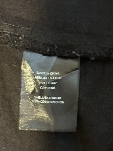 Lurking Class by Sketchy Tank Disconnect Black Denim Skull Jacket Men’s Large L image 6