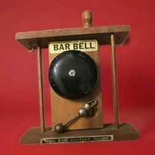 Novelty Bar Bell Vintage, Designed For Bar Home-Bars Man-Caves Fully Working VGC