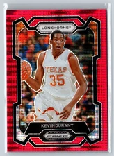 2024 Panini Prizm Draft Picks #42 Kevin Durant Prizms Red Pulsar #/299