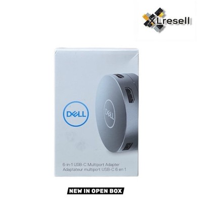 Dell - DA305 6-in-1 USB-C Universal Multiport Adapter Docking Station - Gray
