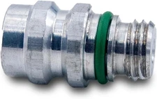 High Pressure AC valve, Air Conditioning Service Port Compatible with Select Mod