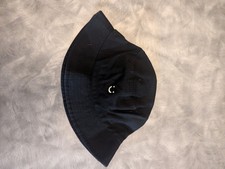 Black Smiley Face Bucket Hat Size S/M