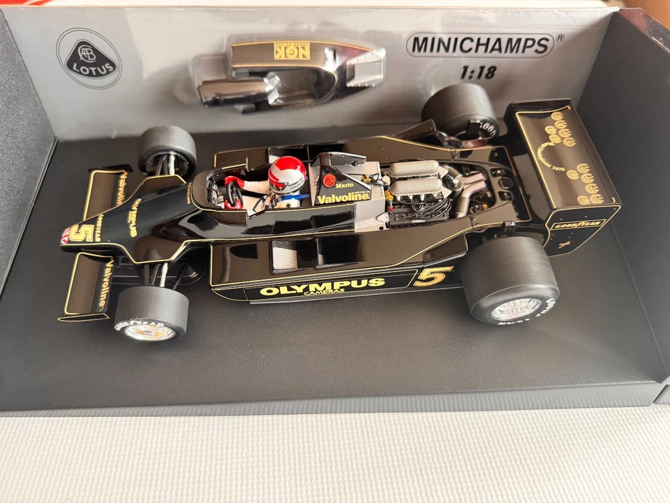 F1 Lotus Ford 79 Mario Andretti world champion 1978 Minichamps 1/18 - Photo 2/4