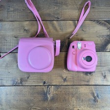 Fujifilm Instax Mini 9 Instant Film Camera Flamingo Pink With Case