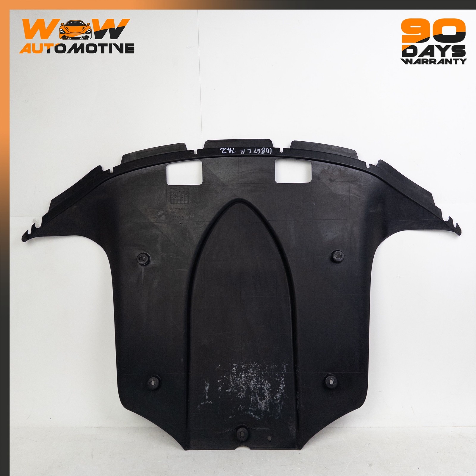 07-11 BENTLEY CONTINENTAL GTC REAR UNDERBODY SPLASH SHIELD GUARD COVER OEM