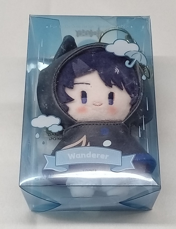 miHoYo Genshin Impact Wanderer Fun in the Rain Keychain New w/box damage