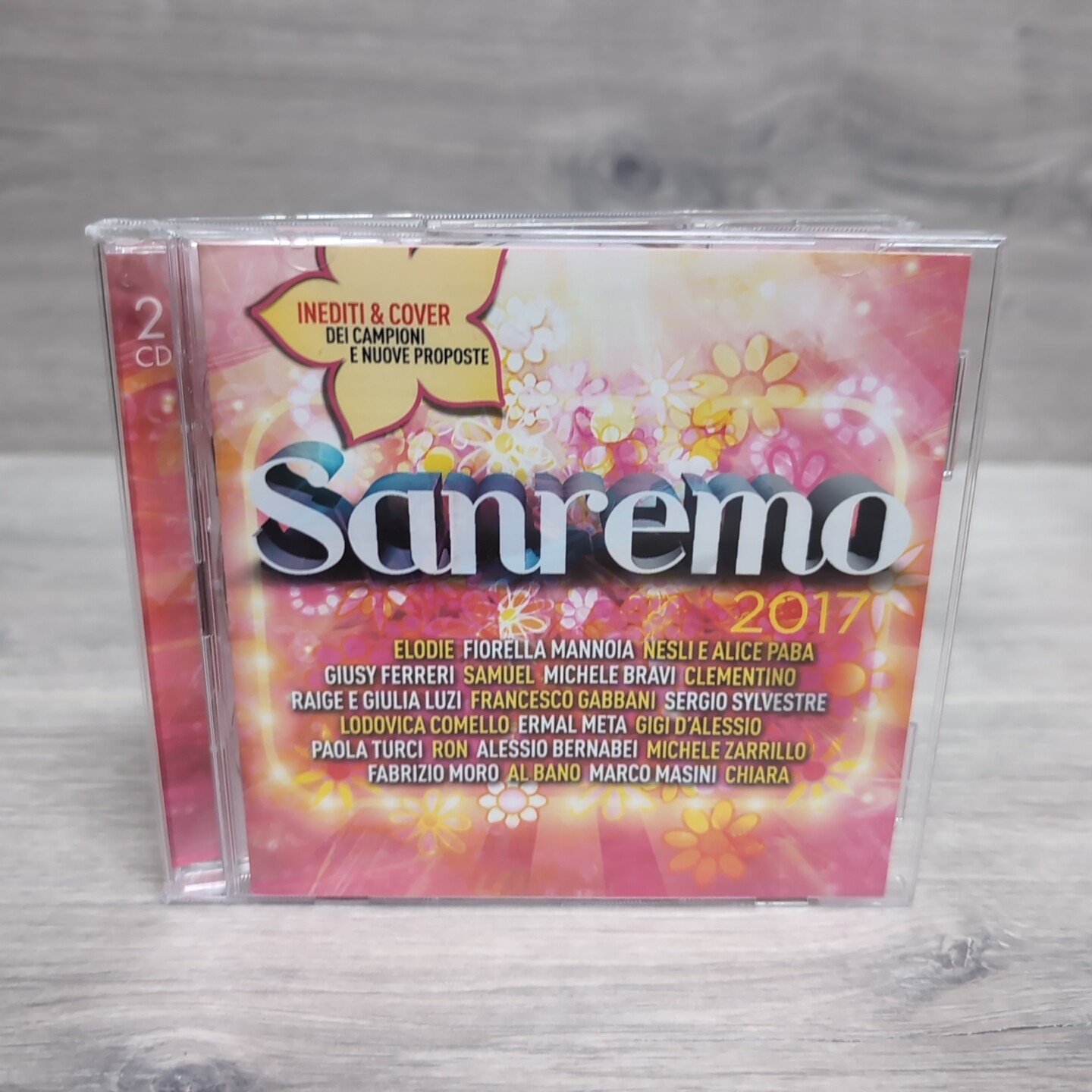 Sanremo 2017 - Various Artists - 2CD Album - 2017 Radio Italia - VG Condition