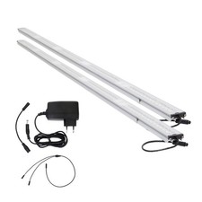 2x SANlight Flex II-25 mit 60W Netzteil und Y-Verbindungskabel