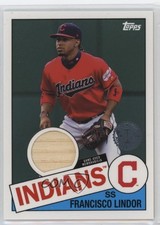 2020 Topps 1985 Topps Baseball Relics Francisco Lindor #85R-FL 2s2