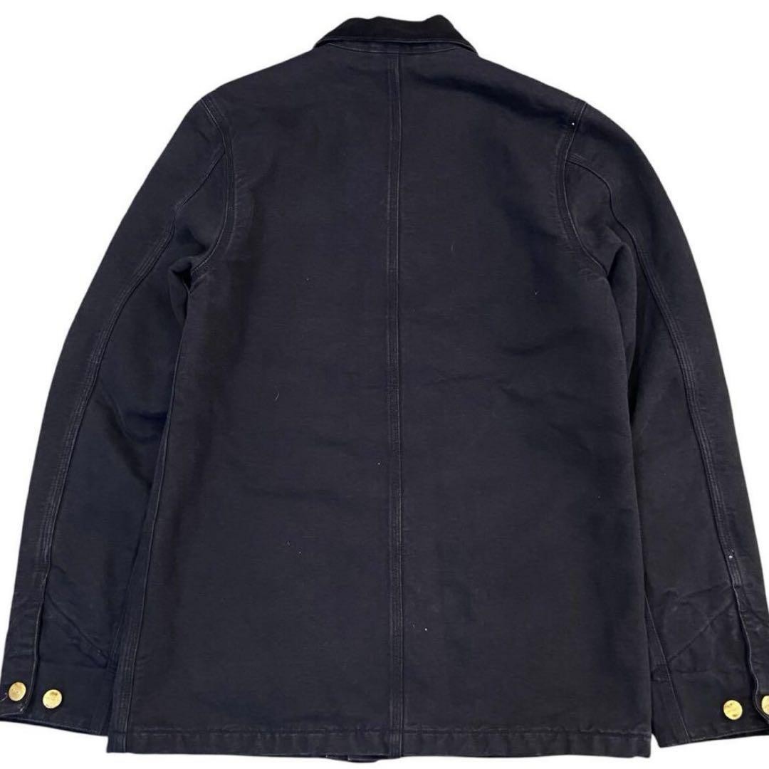 Carhartt x Stussy Chore Coat Navy S Duck Work Jacket | eBay