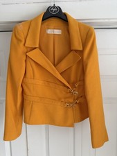 Valentino - Blazer Orange Cotton Size 10 IT S M