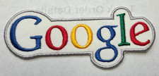 Google embroidered iron/sew on patch 