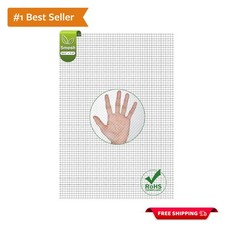 Commercial Grade 14.6 x 11.4 Stainless Steel Mesh - Durable and Easy to Shape