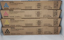 Ricoh 842526 27 28 29 Complete Set High Yield Toner Cartridges Ricoh IM C4510
