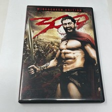 300 DVD 2007 Widescreen Edition Gerard Butler Zack Snyder Epic Action Film