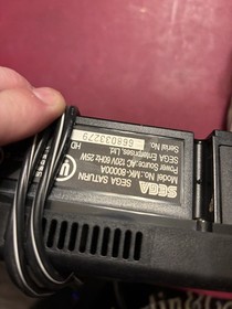 SEGA Saturn Home Console Power Cord With Games, No Controller Or Adapter