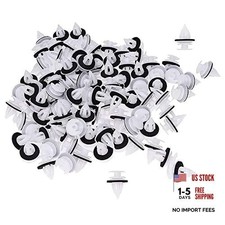 50Pcs 51411973500 Door Panel Clips with Seal Ring Fit for BMW E34 E36 E38 E39