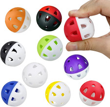 Hollow EVA Foam Golf Training Balls 10PCS Practice Flight Golf Ball Set Trainer