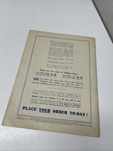 VINTAGE MAGAZINE THE GREAT WAR 1914 - 1918 ANZAC MILITARY WAR WW1 ART ANZAC - Foto 2 di 13