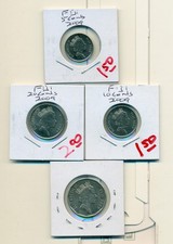 Show Inv - 4 AU-UNC COINS from FIJI - 5, 10, 20 & 50 CENTS (ALL DATING 2009)