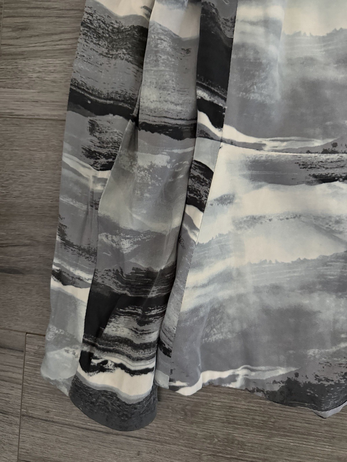 GINGER & SMART Marble Abstract Pattern Silk Butto… - image 12