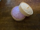 Pink Glitter dumpling Stress Ball Smiley Face in Round tan Case/Container — photo 2