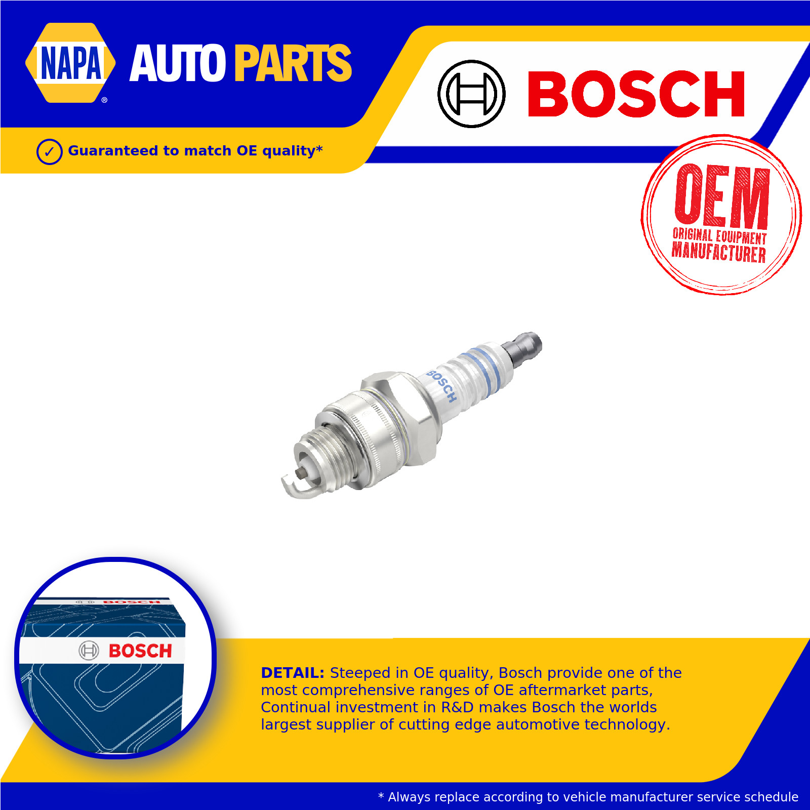 Spark Plugs Set 4x fits TRIUMPH TR4 2.0 61 to 65 CT Bosch Top Quality Guaranteed