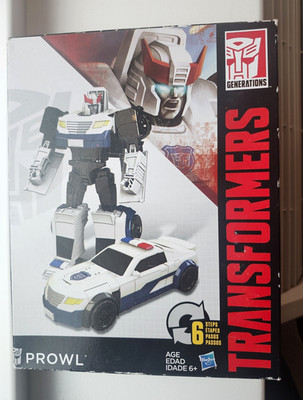 Hasbro Transformers Generations Prowl Autobot Transforming Car Figure 6+ 2016