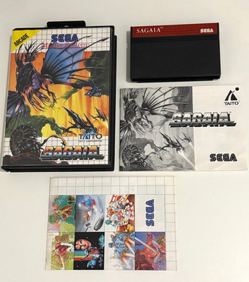 Sega Master System Sagaia Videospiel OVP mit Handbuch komplett