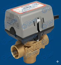 Honeywell VC6013AJ1000T 3/4″ 2‑Way Motorized Control Valve with Actuator New